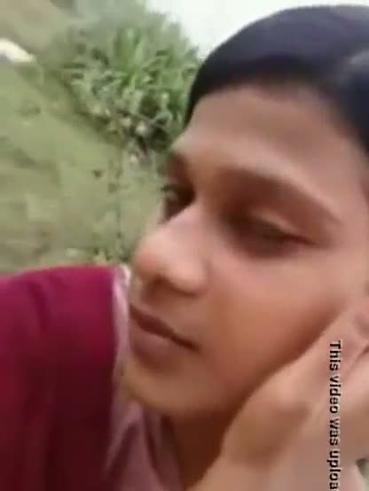 Young couple enjoying sexy outdoor fun in the park